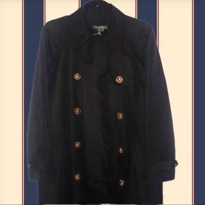 Vintage Ralph Lauren Navy Trench coat 🧥